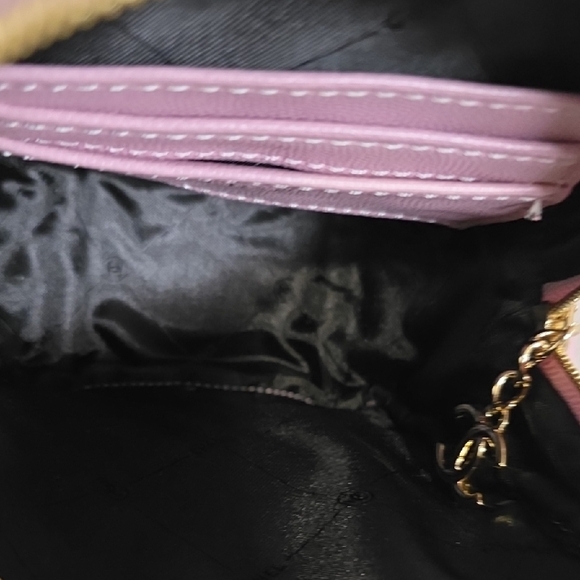 Pink Quilted Mini Backpack - Picture 3 of 4